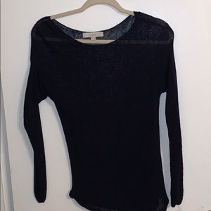 Sheer LOFT top SMALL